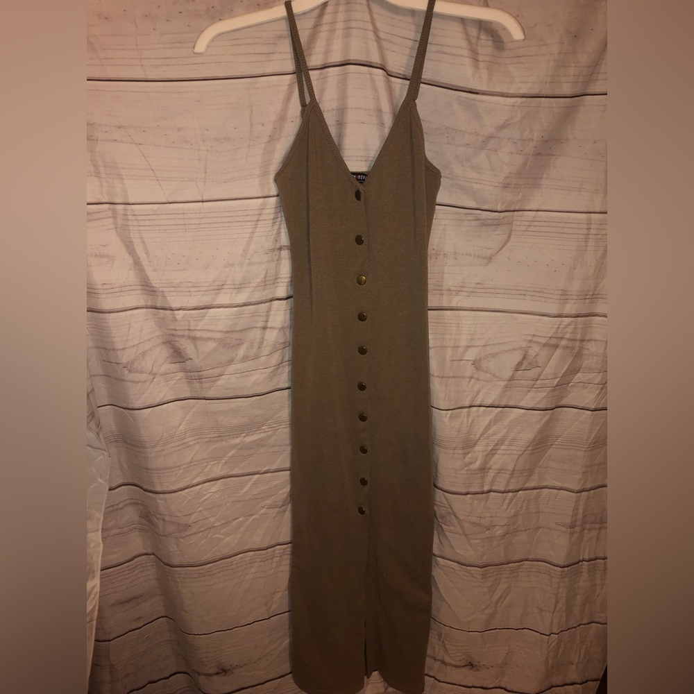 Brown women dress fashion nova medium